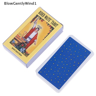 [BlowGentlyWind1] 78 Cards Rider Waite Original Tarot Card Cards Deck Regular Size Instructions BGW