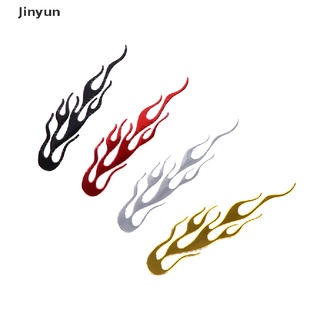 [jinyun] calcomanía reflectante de 20*4 cm para coche/motocicleta 3d flame fire/calcomanía reflectante de vinilo