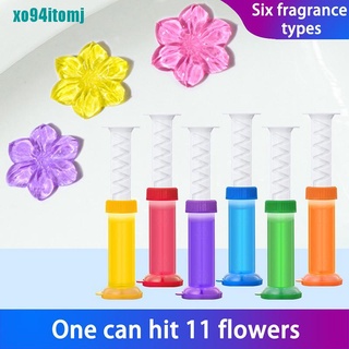 【omj】Flower Aromatic Gel Toilet Deodorant Cleaner Remove Odors Household Chemicals