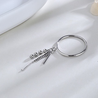 vanweelden regalos borlas cadena anillos fiesta joyería mujeres anillos mujeres moda coreano plata color índice dedo anillo de las señoras accesorios/multicolor (9)