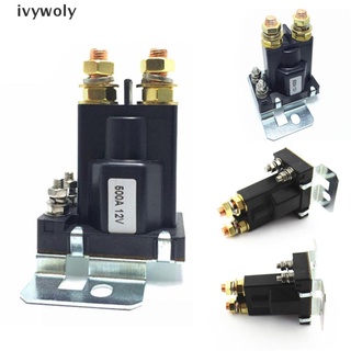 Ivywoly 12V/24VDC 500A Winch Relay On/Off Car Auto Power Dual Battery Isolator Relay CO