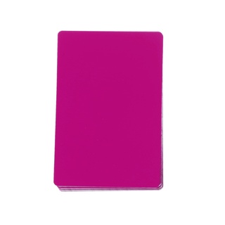 Arin 50Pcs sublimación en blanco tarjeta de nombre de Metal personalizado impresión en blanco Kit de tarjetas de visita