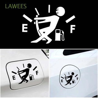 LAWEES Scratch Cover Car Sticker Auto Decal Reflective Vinyl Pull Fuel Tank Decal Bumper Window Rear Windshield Funny Motorcycle Accessories Car Decoration Pointer To Full Hellaflush/Multicolor