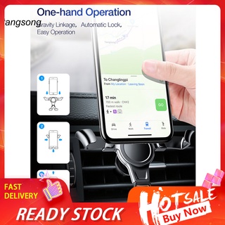 Tang_ Gravity - soporte para teléfono de coche, soporte para ventilación de aire, soporte para GPS, Samsung, Huawei
