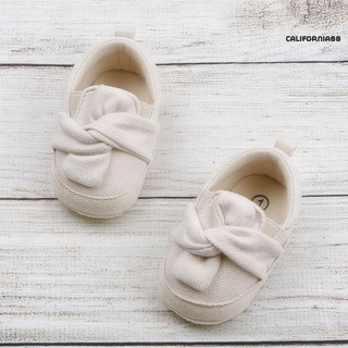Cf88Yyt bebés niños pequeños Bowknot transpirable antideslizante suela suave Prewalker zapatos planos (3)