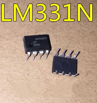 10 unids/lote LM331N DIP8 LM331 DIP 331N DIP-8 LM331P convertidores de precisión de voltaje a frecuencia en Stock nuevo original
