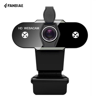 Webcam de alta definición con micrófono giratorio PC de escritorio cámara Web videollamada