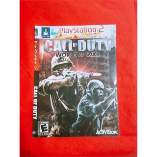 Ps 2 experiencia CALL OF DUTY WORLD AT WAR Cassette