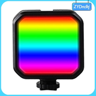 RGB LED Luz De Relleno Adecuado Regulable 7W A Todo Color Portátil Type-c Mix (2)