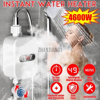 3500w sin tanque instantáneo calentador de agua caliente pantalla Digital para baño cocina