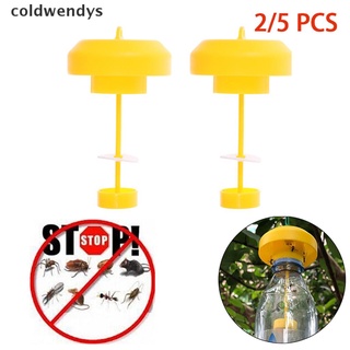 [coldwendys] 2/5pcs fruit fly trap killer plástico drosophila trampa atrapa moscas control de plagas (1)
