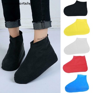 [enjoysportshg] overshoes rain silicona impermeable zapatos cubre botas cubierta protector reciclable [caliente]