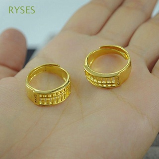 ryses moda ábaco anillo de apertura de boda anillo de dedo anillo de contar marco forma hermoso color oro encanto regalos delicados de alta calidad anillos de titanio/multicolor
