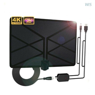 Wis 960 millas antena de TV interior amplificada Digital HDTV antena 4K TV 1080p