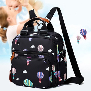 Baby Diaper Bag Mummy Maternity Travel Balloon Printing Backpack Large Capacity Milk Bottle Keep Warm Bag Storage Bag