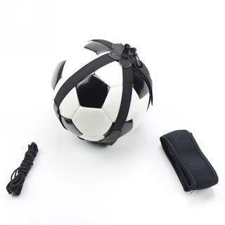allsmilee fútbol fútbol cintura cinturón patada lanzador niños adultos entrenamiento auto entrenador práctica deportiva equipo de entrenamiento ajustable (6)