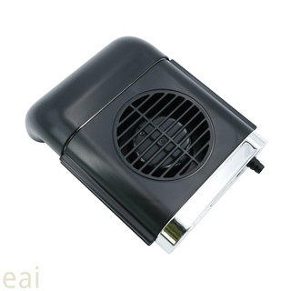 Ventilador de coche 3 velocidades ajustable USB Auto ventilador de enfriamiento Mini portátil de plástico bajo ruido enfriador