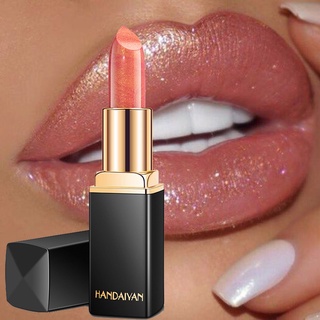 labios maquillaje impermeable pigmento de larga duración desnudo rosa sirena brillo brillo lápiz labial mujeres herramientas de maquillaje