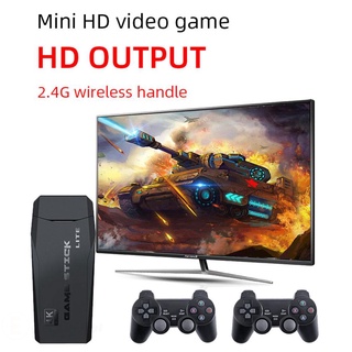 Ud Mini consola de videojuegos TV controladores inalámbricos 4K salida Compatible con HDMI (1)
