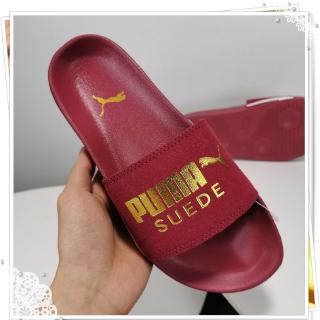 (Miss 0riginal Puma Li es el mismo párrafo nuevo hombres y mujeres bronceado Logo zapatillas de playa de gama alta zapatillas antideslizante resistente al desgaste Flip Flop
