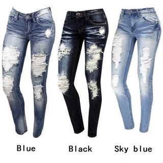 moda skinny jeans rasgados para mujer nuevas mujeres de moda pantalones boyfriend demin jeans motociclista bolsagar