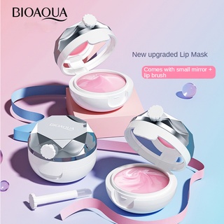 BIOAOUA Strawberry Moisturizing Lip Mask Moisture Anti Dry Reduce Lip Wrinkle Lip Care Lip Balm