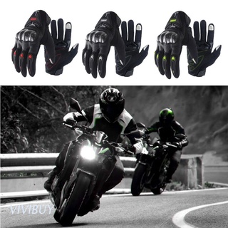 Guantes De Fibra De Carbono Para Motocicleta/guantes De pantalla táctil/transpirable Para Motociclista/correr/Motocicleta