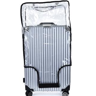protector de equipaje cubierta de viaje maleta antiarañazos a prueba de polvo transparente caso carro bolsa (3)