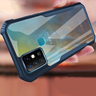 Infinix Hot 10 Lite 9 Play 8 Note 8 8i S4 S5 Pro Zero 8i Transparente A Prueba De Golpes Teléfono Acrílico Airbag Parachoques Cubierta
