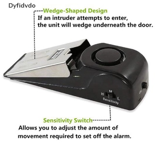Dyfidvdo inalámbrico en forma de cuña piso de Metal oficina casa bloque vibración puerta alarma MY