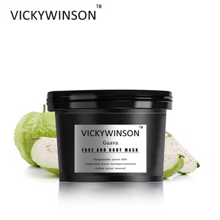 VICKYWINSON Crema exfoliante de guayaba 50g Crema hidratante exfoliante facial