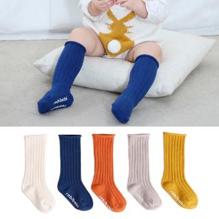 Calcetines de algodón suaves para bebé/calcetines para recién nacidos antideslizantes/calcetines largos para recién nacidos