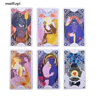 [Meifuyi] 81PCS Star Spinner Tarot Cards English Version Table Deck Oracle Card Fun Game 439CO