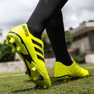 Amantes de los zapatos de fútbol ​​zapatos de fútbol de cuero zapatos de fútbol de caña baja para hombres zapatos de entrenamiento (5)