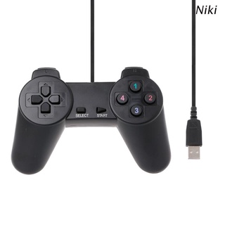 Niki USB Gamepad Gaming Joystick controlador de juegos con cable para ordenador portátil PC
