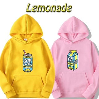 Nueva sudadera lírico con capucha de limonada hombres/mujeres jersey sudadera con capucha