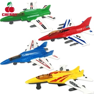 Fs lindo interesante tire hacia atrás avión juguete Mini avión forma de avión juguete para niños