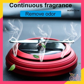 [WAT] Ambientador giratorio Solar Interior del coche aromaterapia Perfume asiento difusor