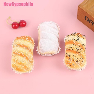 [NewGypsophila] Creativo modelo de simulación Artificial pan comida cocina falso pastel juguete de cocina