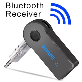 Adaptador Receptor De audio Bluetooth coche Universal 3.5mm Aux Adaptador Receptor De Música De audio inalámbrico con micrófono Para Iphone Ios Android