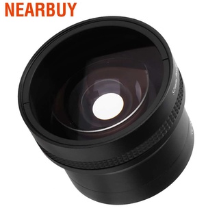 Nearbuy 52MM 0.25x Super Macro cámara ojo de pez hilo estándar para Canon/Nikon