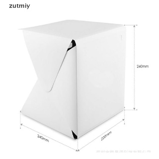 [Zutmiy] Portátil 9.5 " x Luz LED Fotografía Cubo Caja De Tiro Tienda De Fotos Estudio POI (9)