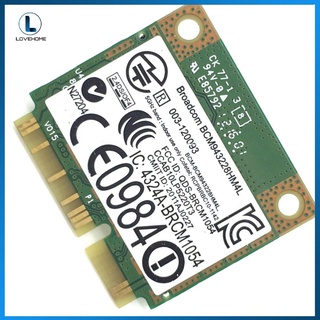 Mini PCI-E Dual Band 300Mbps BCM943228HMB 4.0 802.11a/b/g/n Wifi Metade (4)
