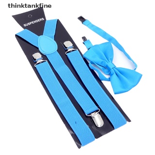 thco Awesome colorful Wedding Accessories Adjustable Bow Tie & Suspenders Martijn