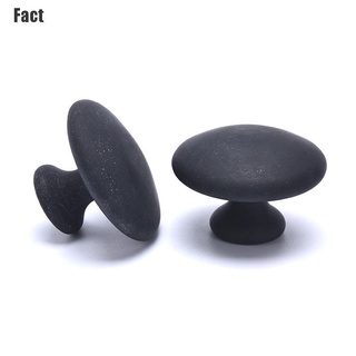 [Interfunfact] 1 pieza de piedra de masaje en forma de seta de Lava basalto piedra caliente para terapia de masaje Spa [caliente]