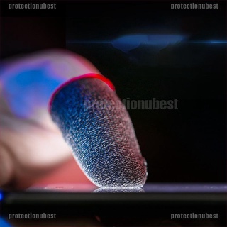 protectionubest teléfono móvil juego a prueba de sudor dedo cubierta de dedo guante antideslizante pantalla táctil npq