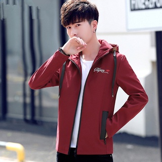 primavera y otoño abrigo de los hombres 2021 nuevo estudiante coreano slim chaqueta de los hombres de moda guapo top ropa casual (3)