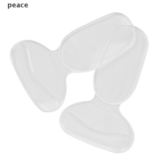 peace 1 par de almohadillas de silicona tipo t suaves para talón, cómodos, antidesgaste, almohadillas para pies.