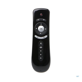 ystde t2 fly air mouse 2.4g inalámbrico 3d gyro motion stick mando a distancia para pc smart tv