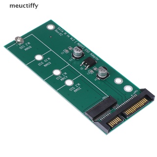 meuctiffy ngff m.2 ssd a 2.5" sata 3 tarjeta adaptador para 30/42/60/80 mm m.2 ssd disco duro co